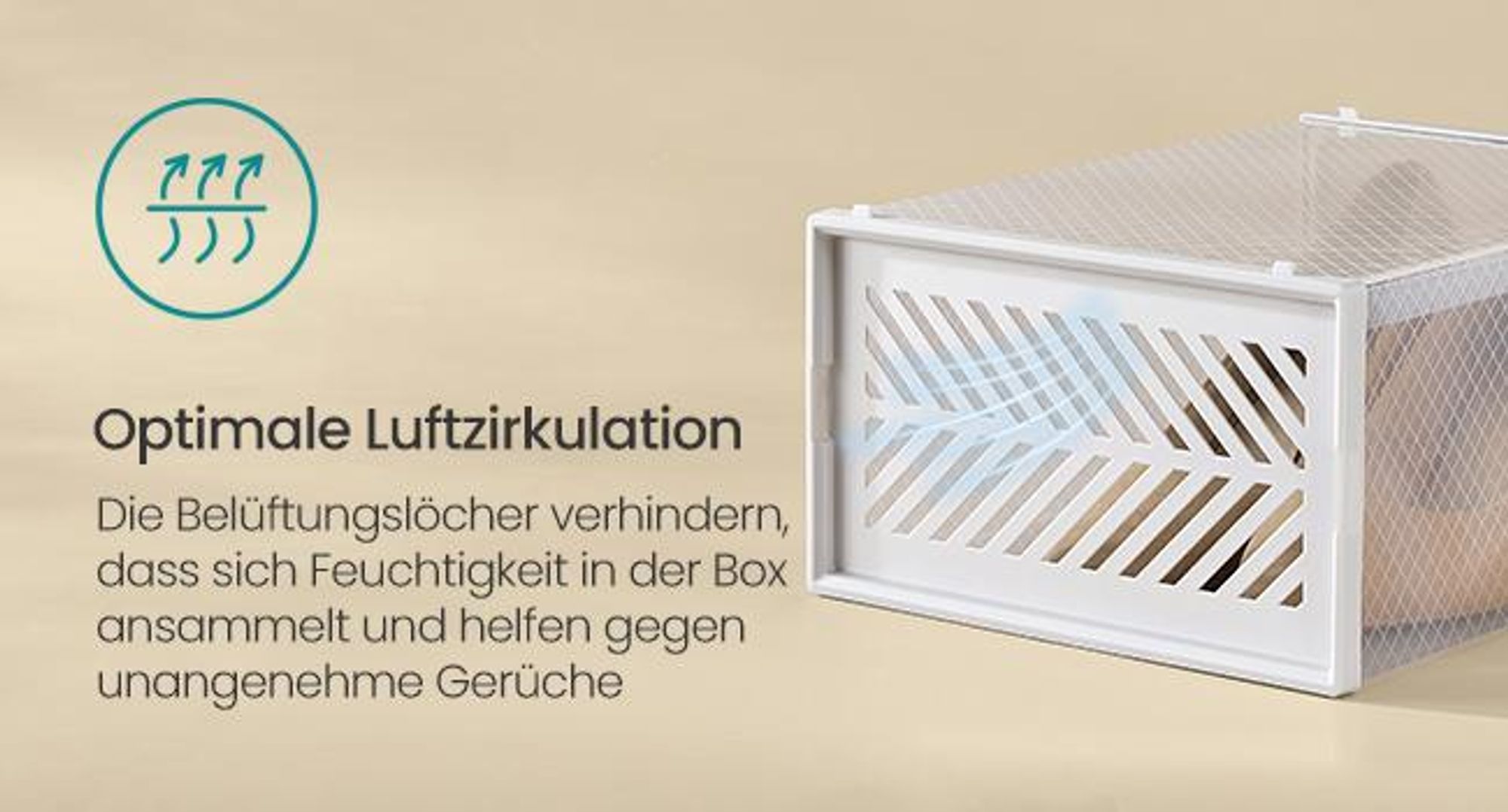 SONGMICS Schuhboxen 12er Set Aufbewahrungsbox Schuh-Organizer faltbar weiß