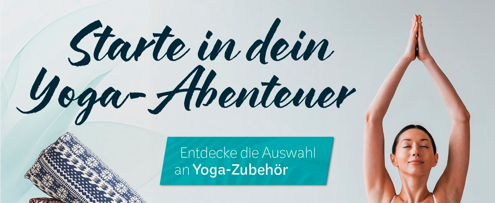 #DoYourYoga Yoga-Bolster Paravati - gefüllt mit -Buchweizenschalen - 67x22x13cm - Dunkelgrün