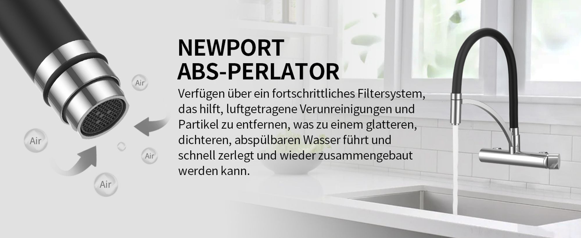 Entfernen Sie effektiv Verunreinigungen, Gerüche und Schadstoffe aus dem Wasser