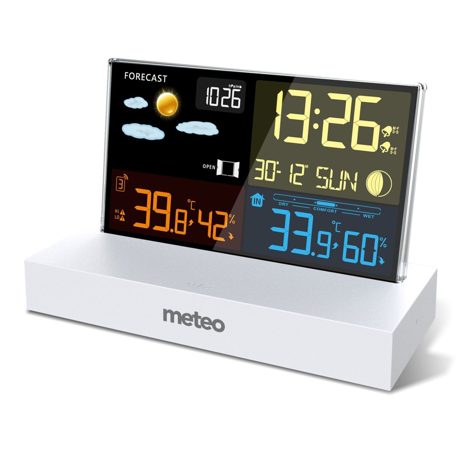 METEO SP110B Wetterstation mit DCF, weiß