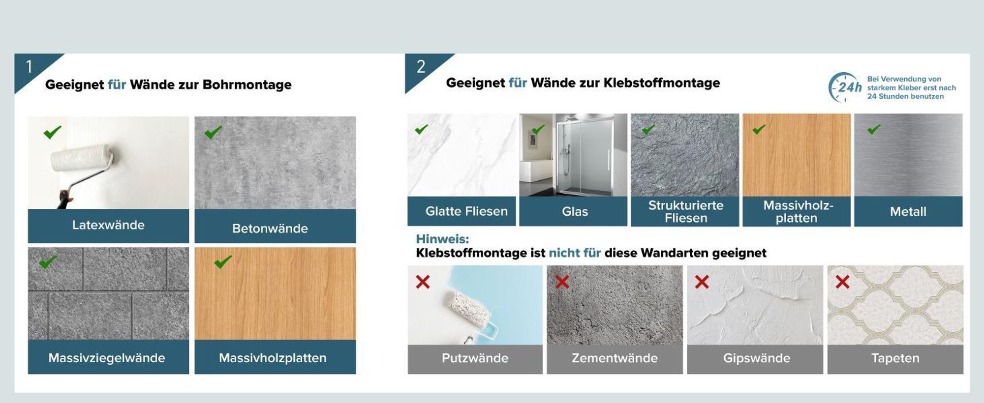doporro Garderobenhaken Edelstahl, Kleiderhaken Wand mit 5 Haken, selbstklebend & ohne Bohren Matt Weiß für Jacken, Handtücher Stalo-05