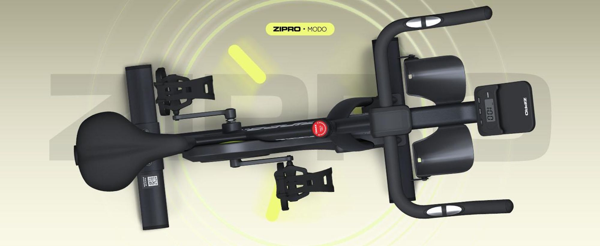 ZIPRO Domácí trenažér Modo Bluetooth aplikace Indoor Cycle Fitnessbike Domácí trenažér Bike tichý Kardio trénink Senioři 110 kg Trimmrad Kinomap