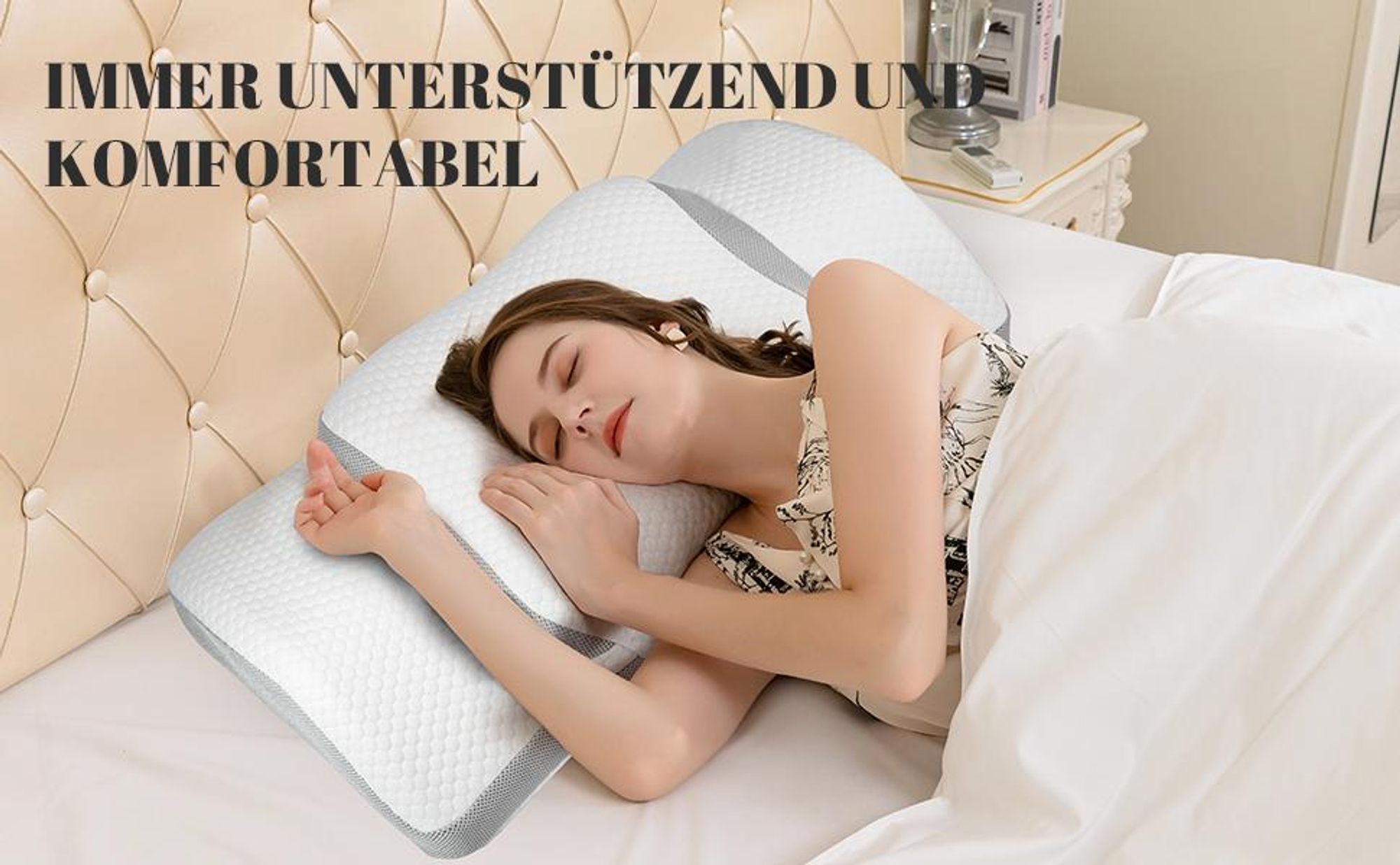 Guter Schlaf beginnt mit einem guten Kissen