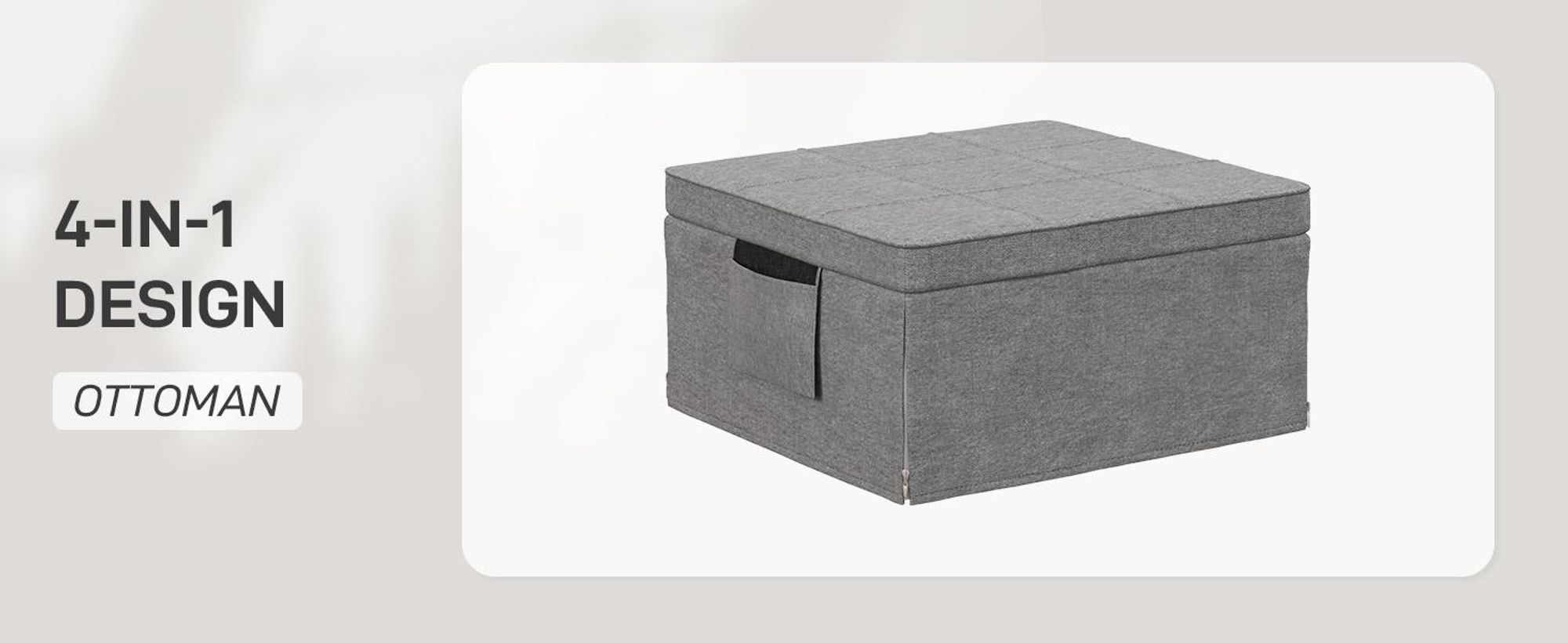 Łóżko składane HOMCOM 4 w 1 75 x 190 cm, łóżko dla dorosłych, składane, z 8-centymetrową grubą pianką, łóżko podróżne z metalową ramą, łóżko pojedyncze z 5-poziomową regulacją wysokości i poduszką, nośność do 150 kg