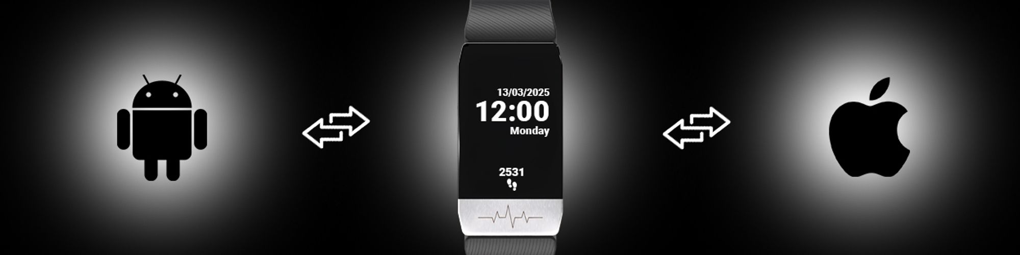 Smartwatch Bluetooth Touchscreen Armbanduhr Blutdruckmessung Smartband Wasserdicht Fitness Armband Pulsmesser Uhr Android IOS Damen Herren Retoo