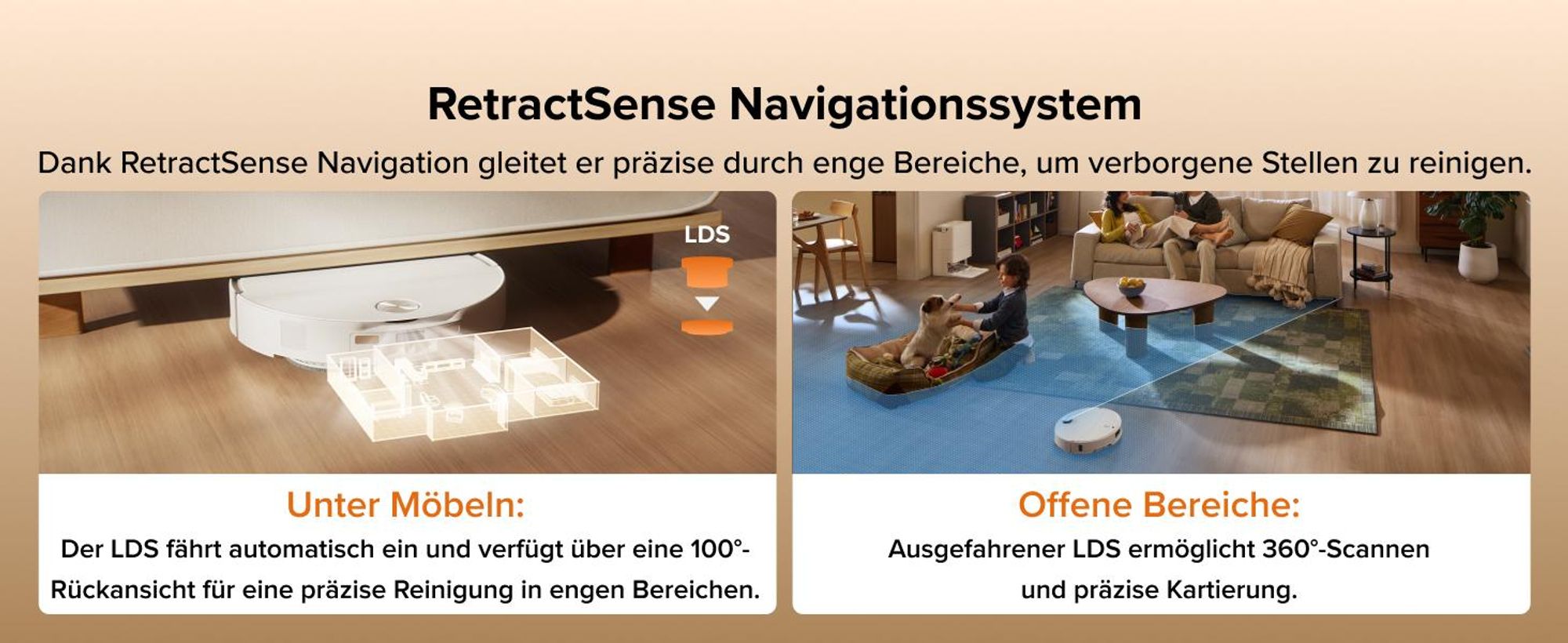 Roborock Qrevo Edge 2 Staubsauger Roboter, 25.000 Pa Saugroboter mit Wischfunktion, Wischmopp-Hebefunktion, 80 °C Moppwäsche mit heißem Wasser, Weiß