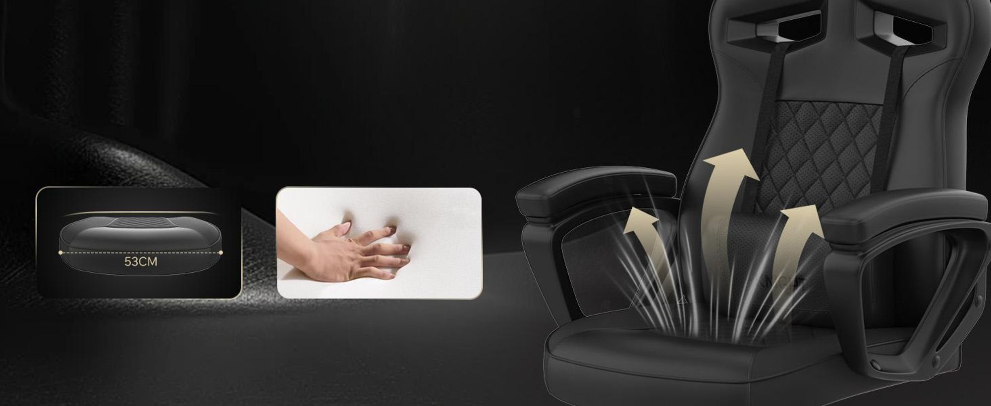 SENSE7 Knight Gaming stolička umelá koža čierno-sivá - ergonomická kancelárska stolička PC stolička herná stolička s hojdacou funkciou Gamer 120 kg