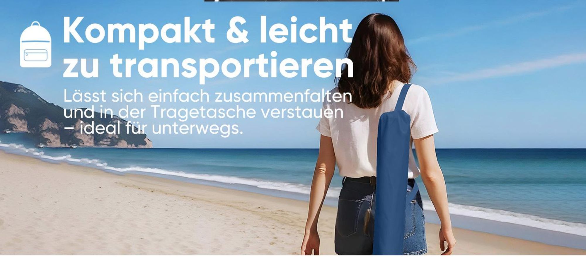 Sekey 2er Set Strandstuhl Faltbar Campingstuhl Leicht Faltstuhl Sonnenstuhl Klappstuhl, Grau