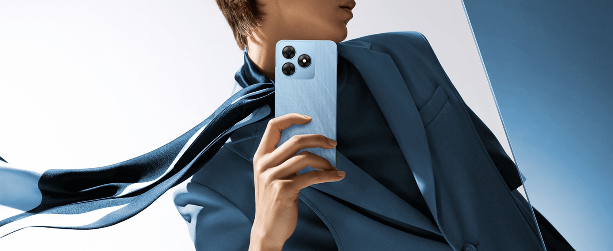 Blackview Wave 9C – telefon komórkowy 6,56" bez umowy, 12+128 GB, 5000 mAh, dwie karty SIM, system Android 15, rozdzielczość 1080p, rozpoznawanie twarzy, odblokowywanie za pomocą czytnika linii papilarnych