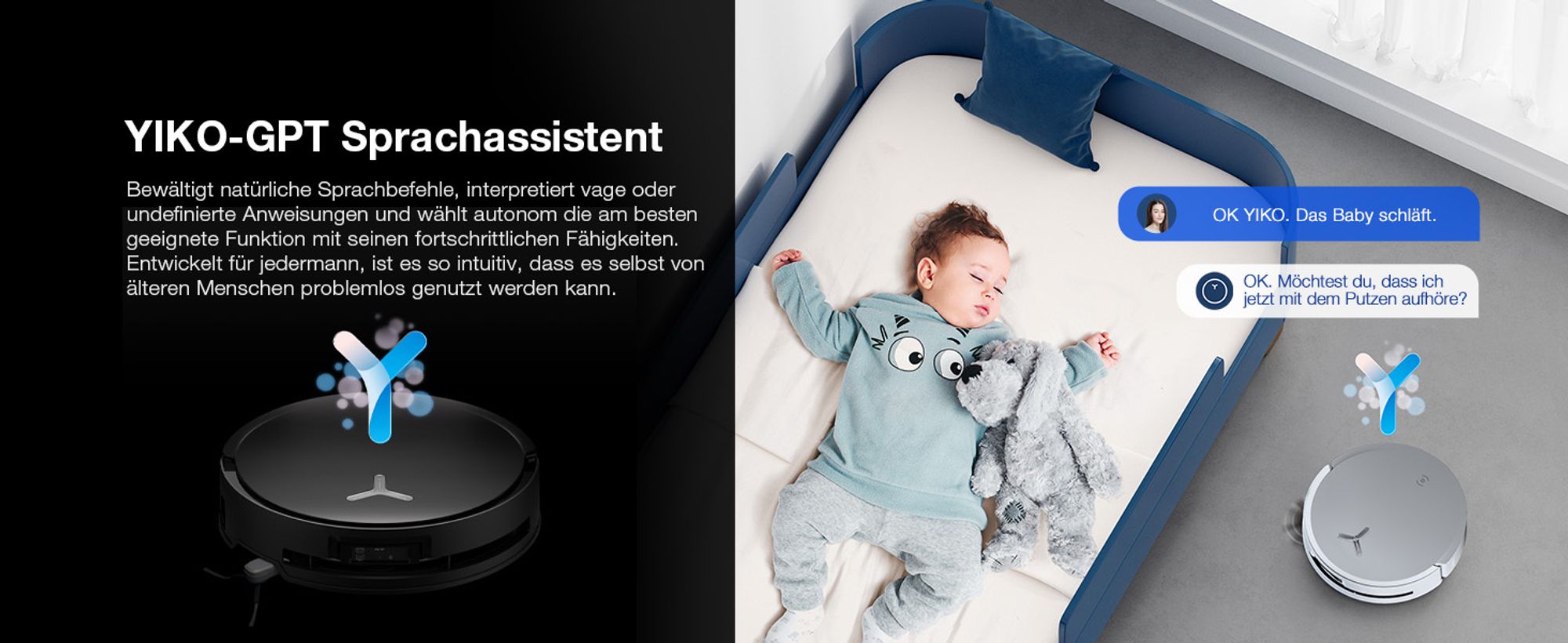 ECOVACS DEEBOT X8 OMNI Staubsauger Roboter mit Wischfunktion, 18.000 Pa, OZMO ROLLER Wischwalze/Moppwäsche mit 75°C heißem Wasser Saugroboter Weiß