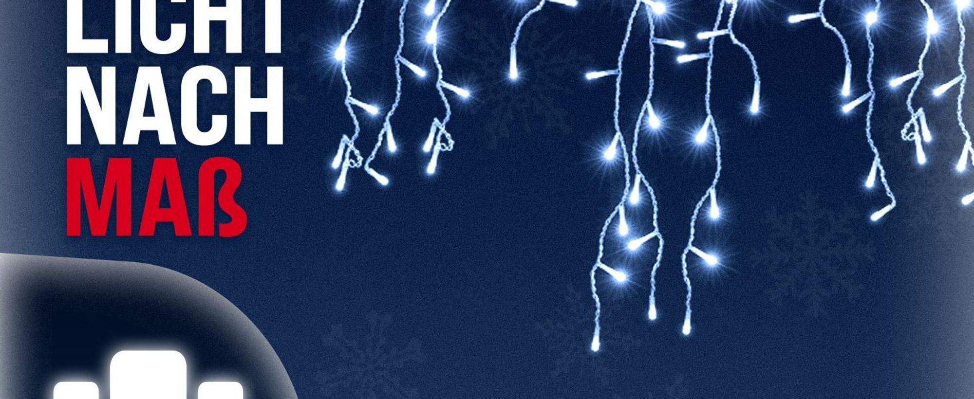 MONZANA® Eisregen Lichterkette Außen 400 LED Warmweiß