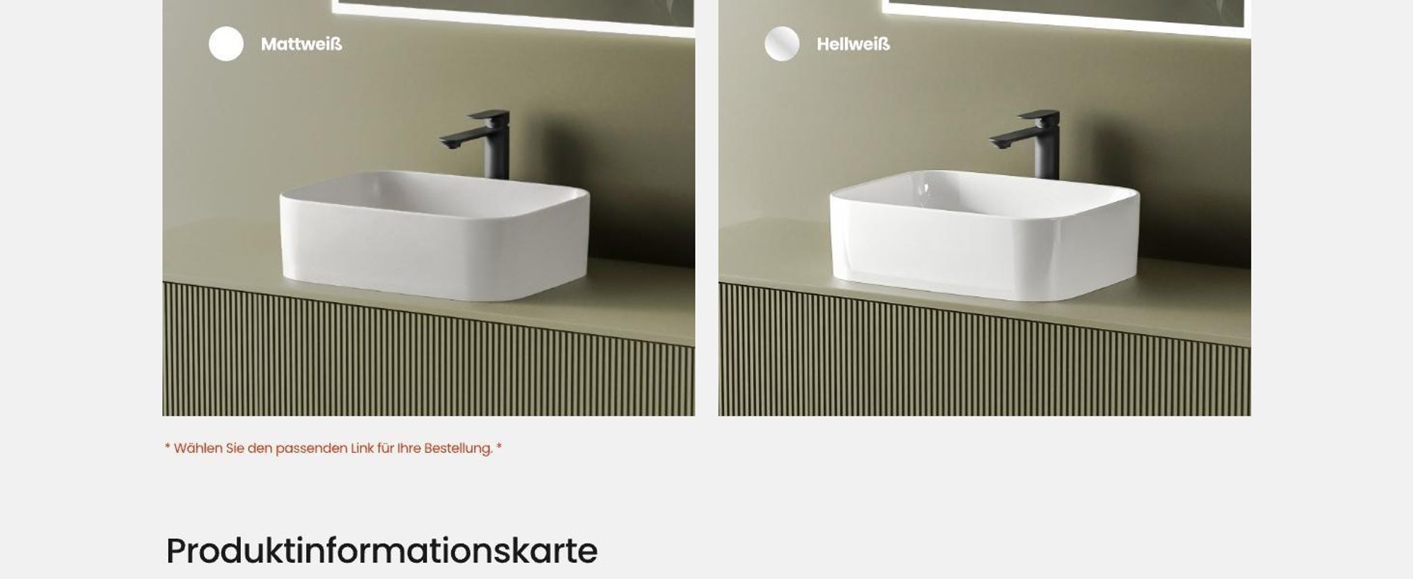 EMKE Aufsatzwaschbecken rechteckig 610 x 380 x 150mm Matt Dunkelgrau Waschbecken aus Keramik Ohne Armaturloch – Ideal für Wand- & Hocharmaturen