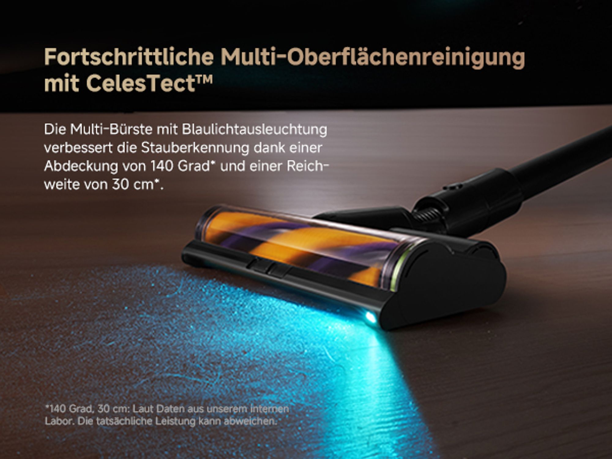 Dreame Z40 Station Akku-Staubsauger– Kabelloser Stielstaubsauger mit automatischer Leerung, Reinigungsstation, 310 AW Saugkraft, 160 Min