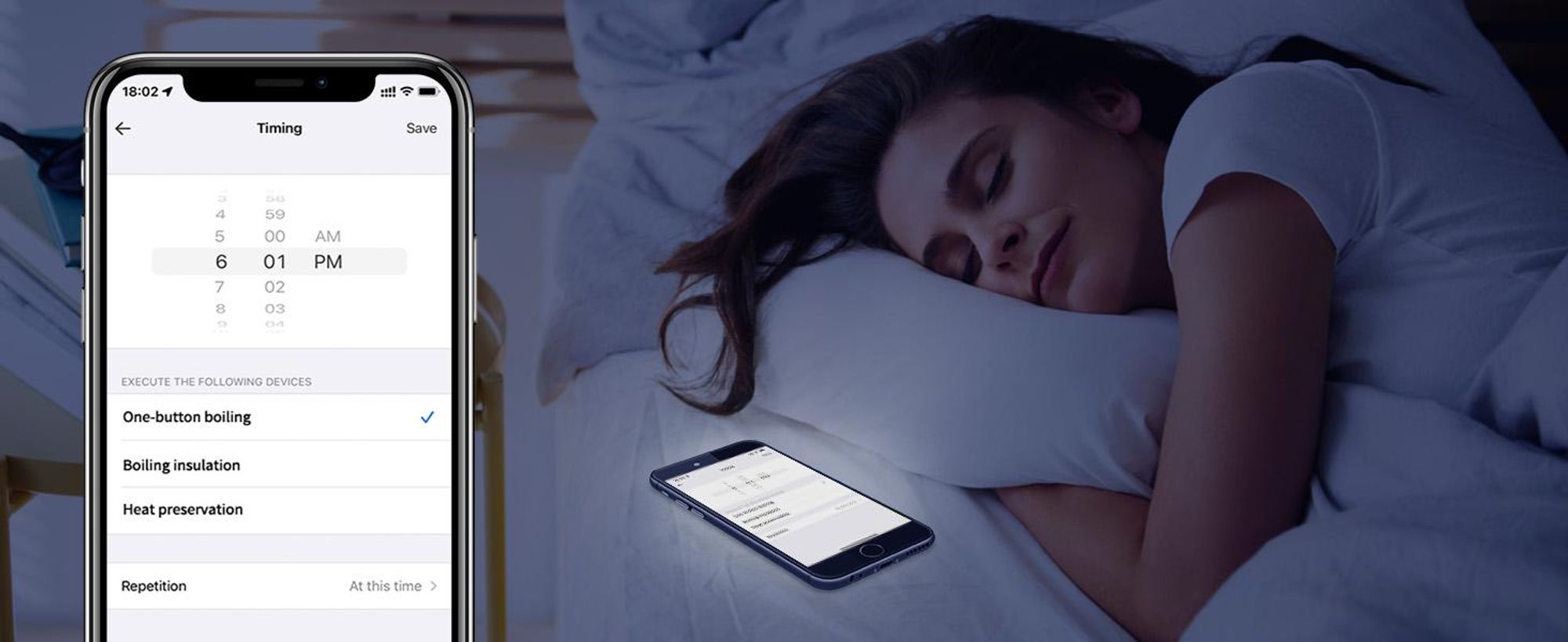 Aigostar Smart Glas-Wasserkocher 1,7L: WLAN & Alexa, 40°C-100°C Temperaturwahl, Innen 100% Edelstahl (Plastikfrei), Strix-Kontrolle, Schwarz