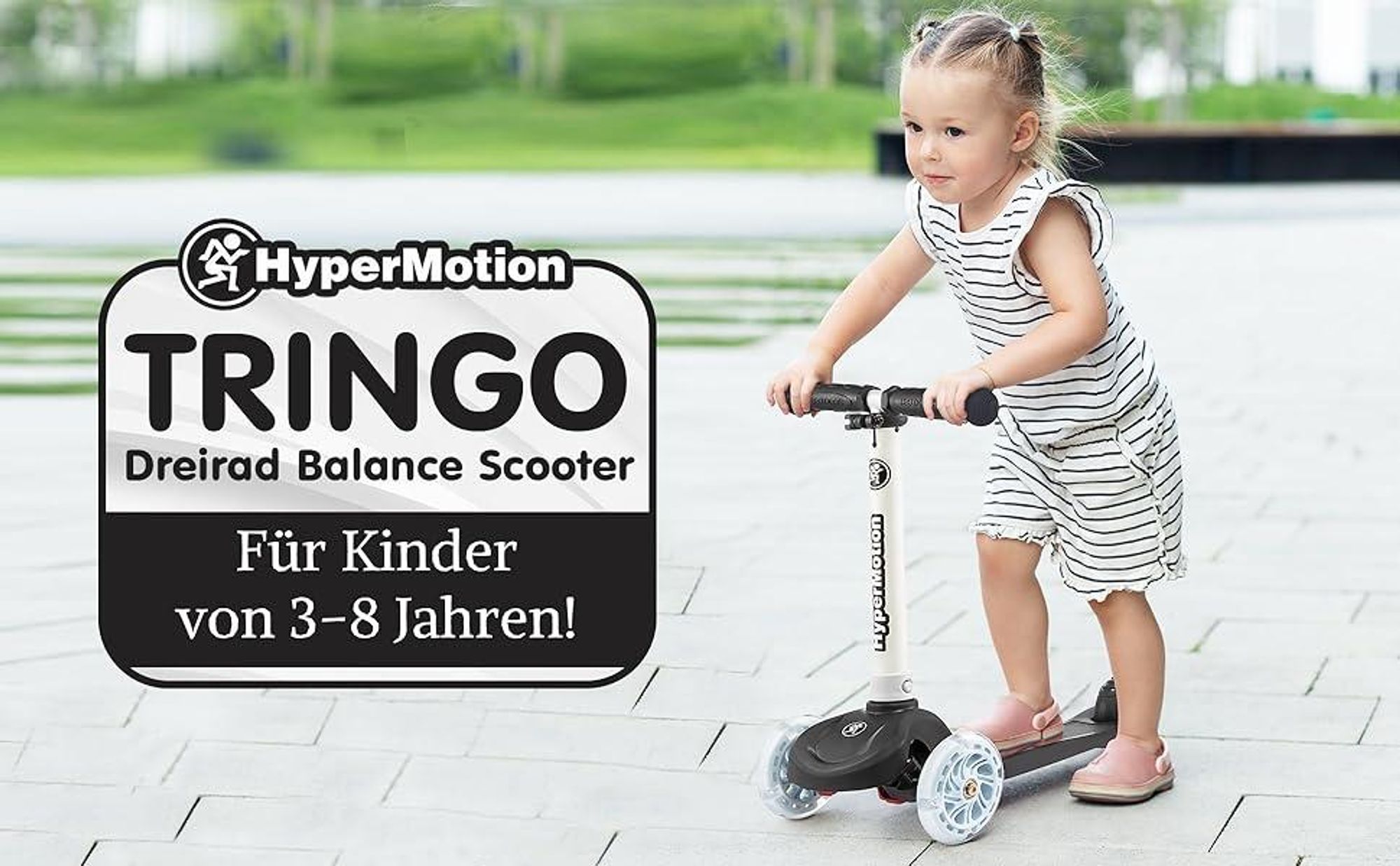 HyperMotion TRINGO, Kinder, Klassischer Roller, Unisex, 50 kg, 3 Rad/Räder, 3 Jahr(e)