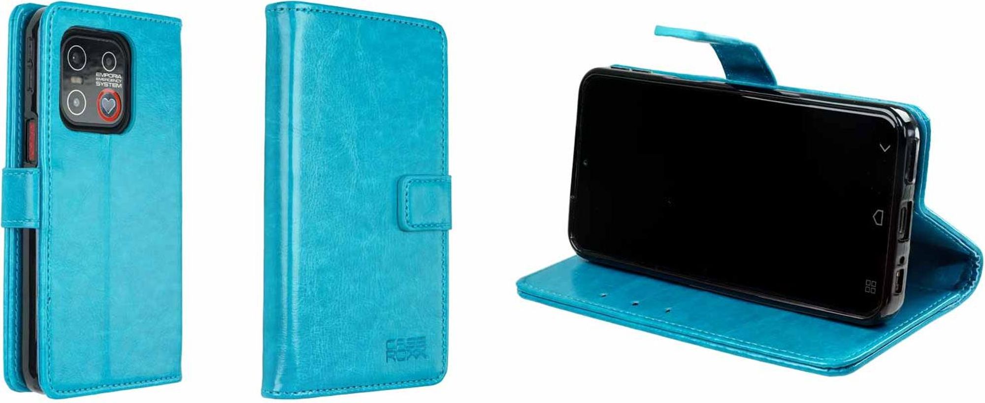 caseroxx Handy Hülle Tasche kompatibel mit Emporia SMART.ME7 / 7lite / 7mini Bookstyle-Case Wallet Case Bild 1
