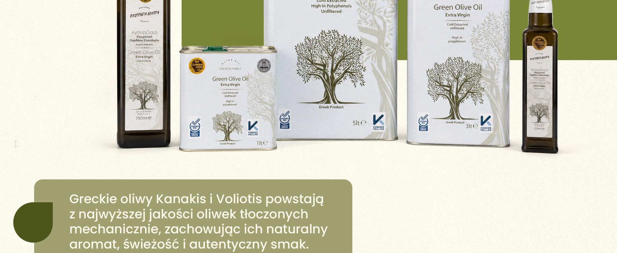 Voliotis, greekbox, Oliwa z oliwek, ev green, Extra Virgin