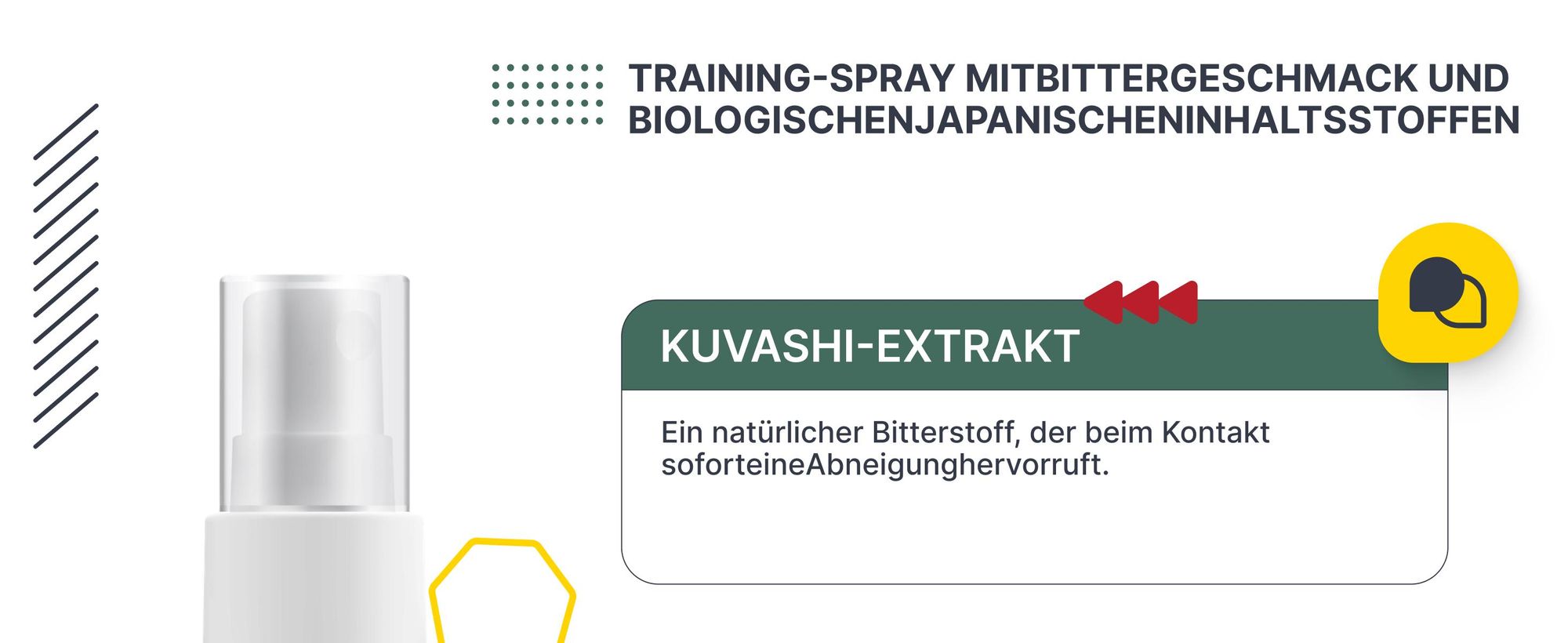 Japan Premium Bitterspray Hund & Katze 240 ml – Anti-Knabber & Anti-Kratz Erziehungsspray, natürlicher Knabberstopp für Haustiere