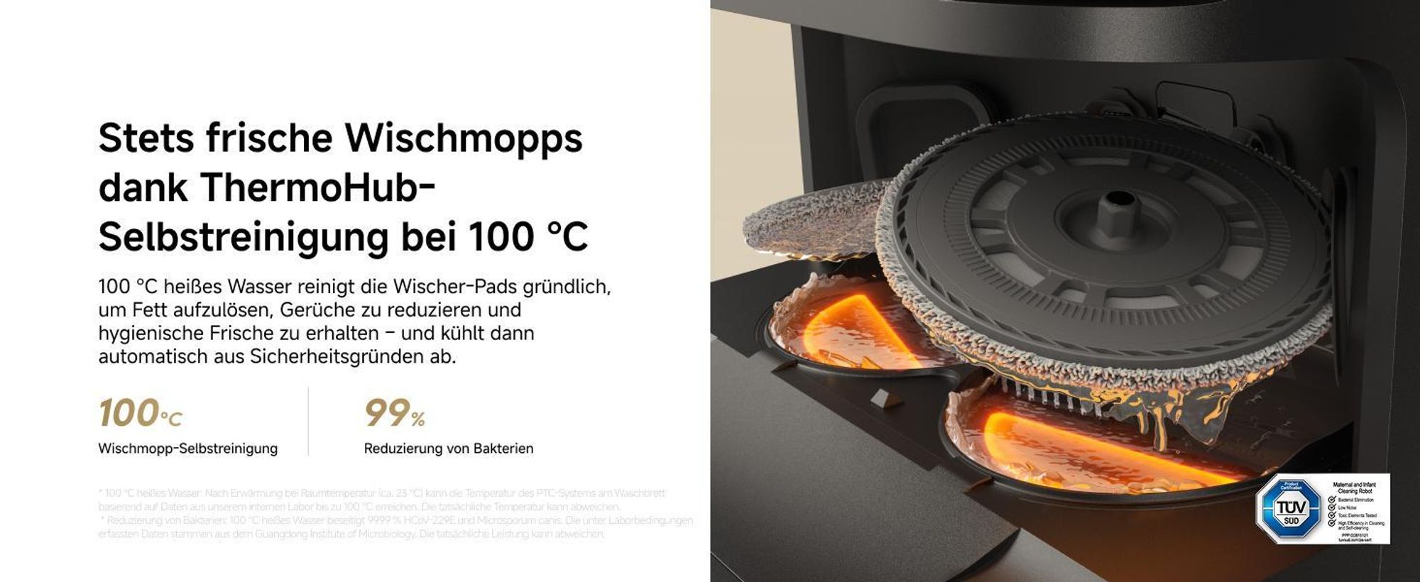 Dreame L50 Ultra AE Saugroboter mit Wischfunktion,28.000Pa Saugleistung,Automatische Entleerungsstation,Ausziehbare Seitenbürste,DryBoard,Schwarz