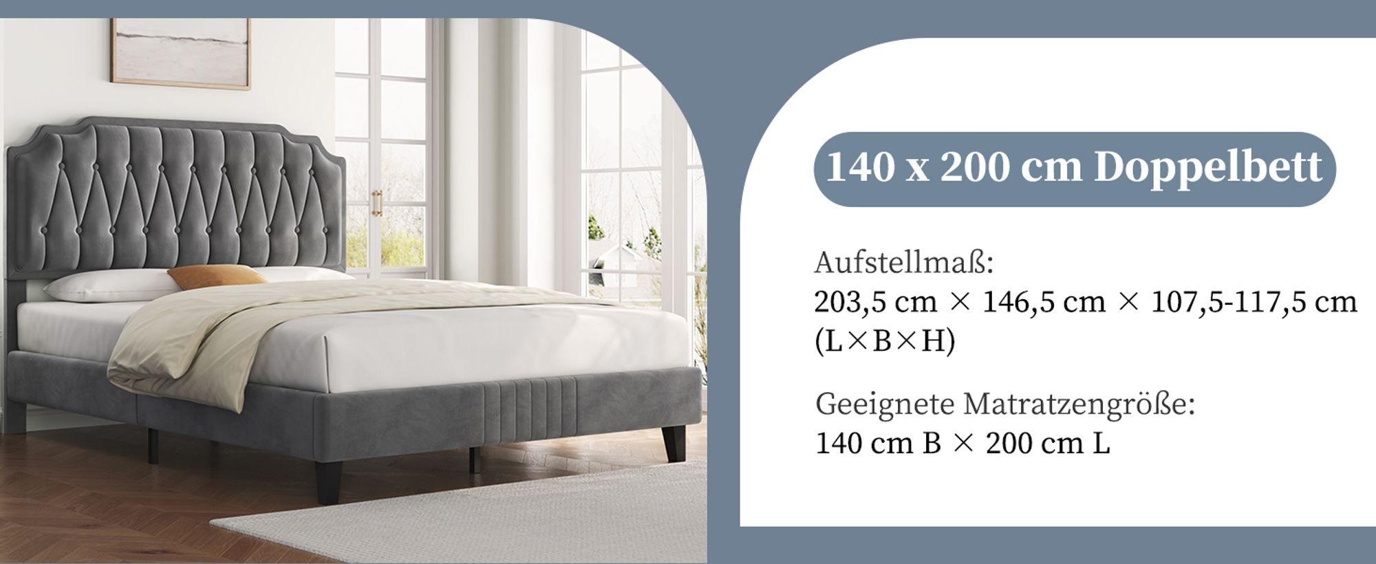 Doppelbett Daten