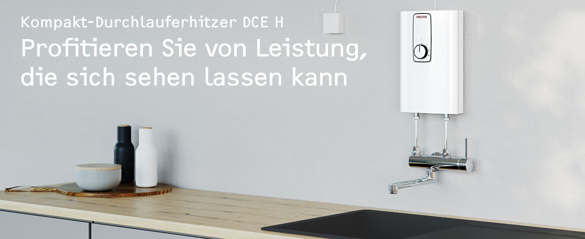 Kompakt-Durchlauferhitzer DCE H