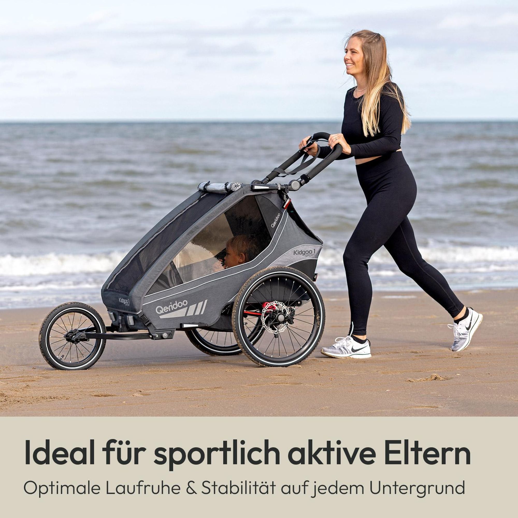 Qeridoo 14" Joggerrad Einsitzer