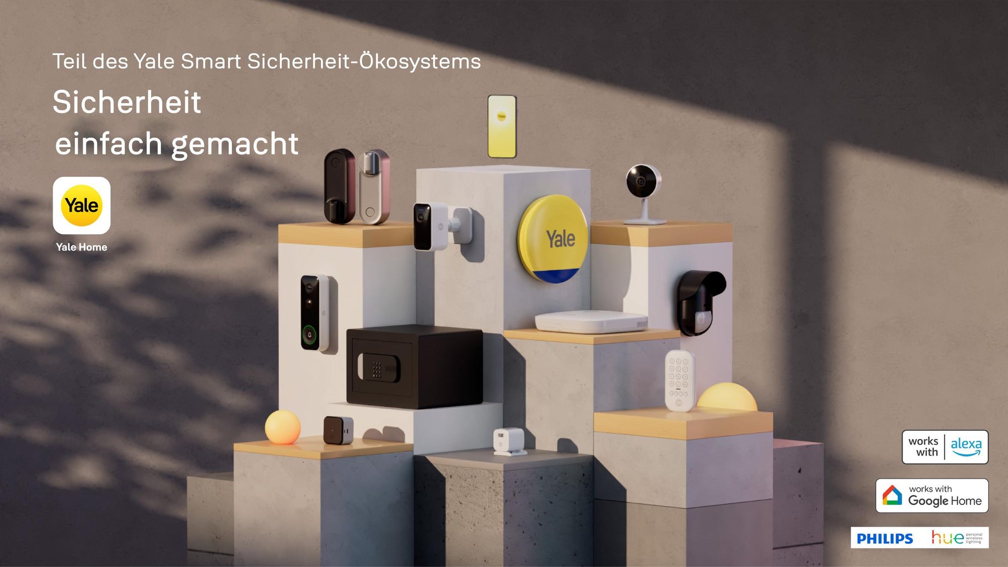 Entdecken Sie das Sicherheitsökosystem von Yale Home