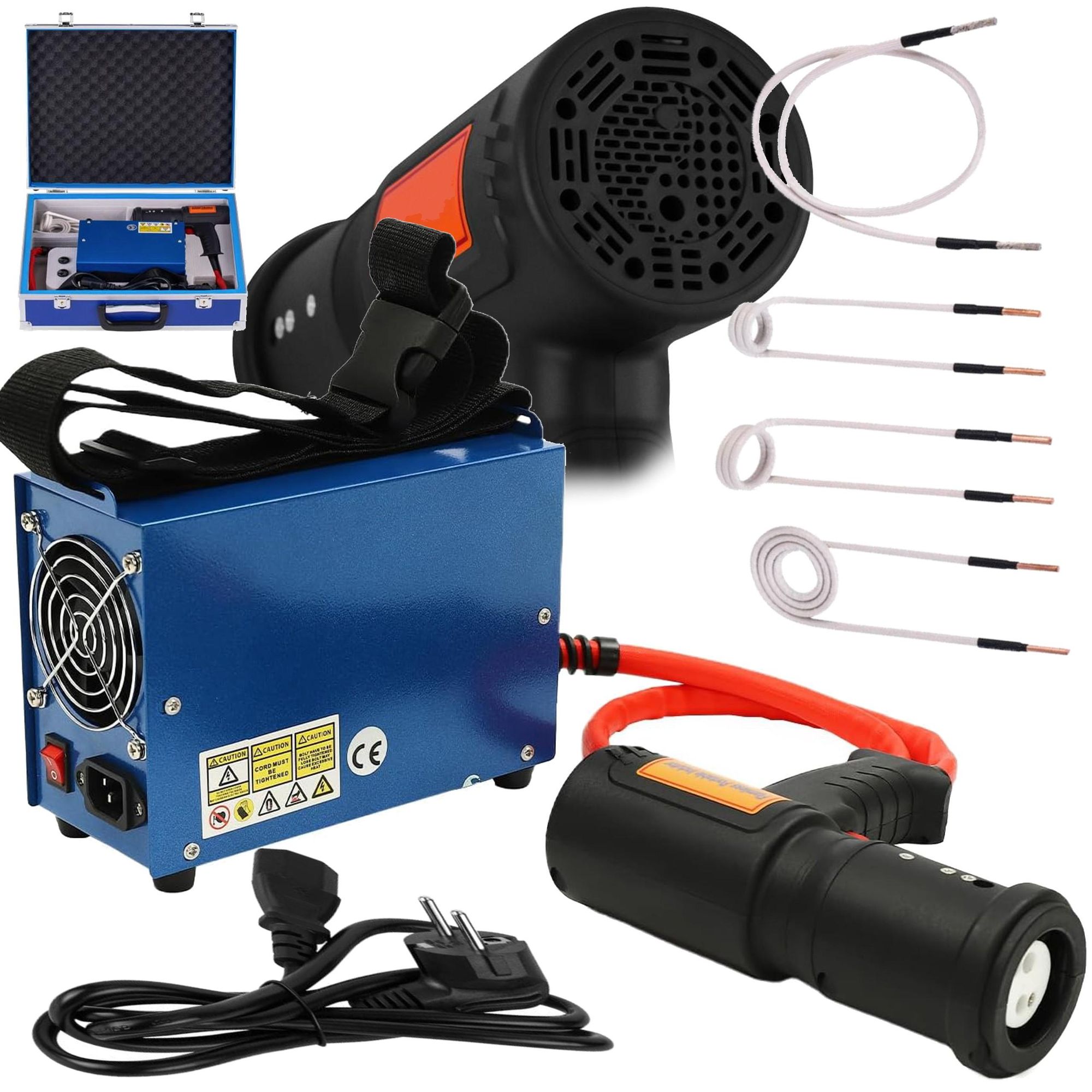 KRAFT&DELE | Induktionsheizgert, 2000W, Induktion Schraubenlser, Induktions-Erhitzer, fr Induktion, Heizpistole mit LED-Anzeigen
