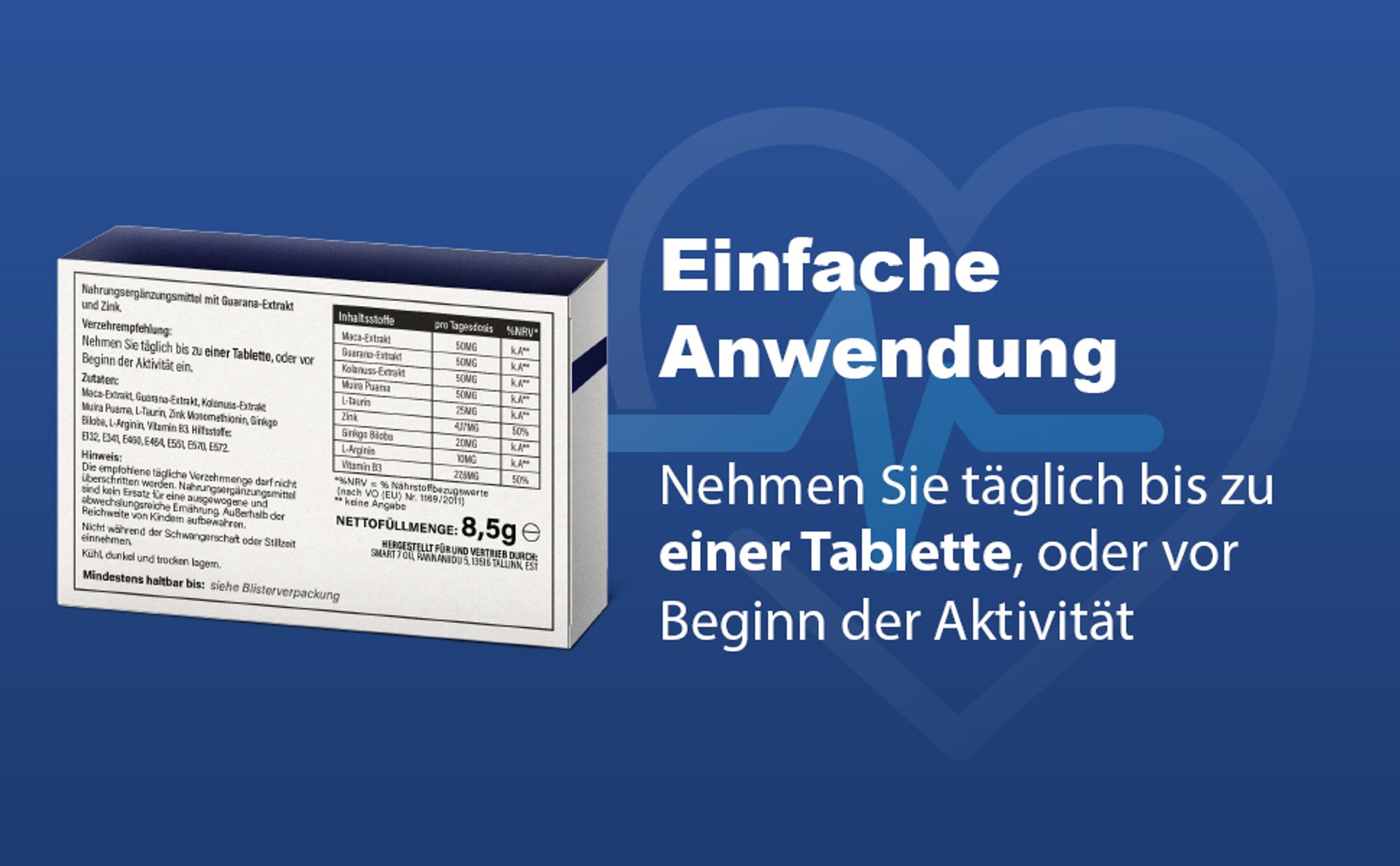 Saint Nutrition® Potenziax - rezeptfrei - Verzögerung der Ejakulation – mehr Potenz - Potenz steigernd - länger durchhalten Mann - längerer Sеx - 50mg