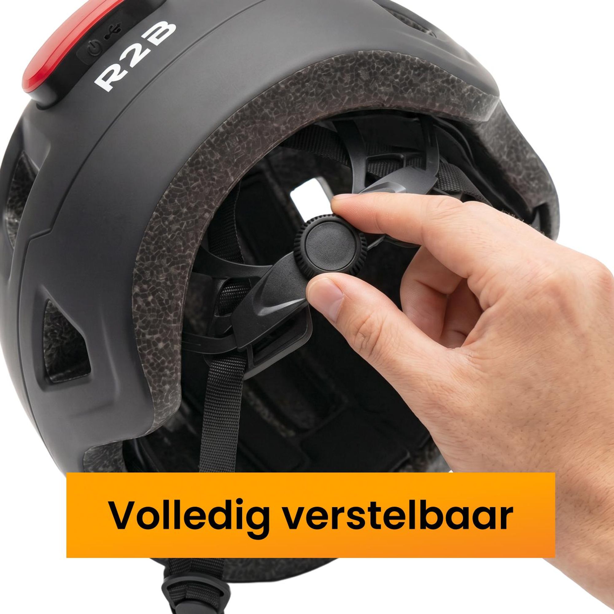 R2B Speed Pedelec Helm NTA 8776 met LED - Maat L 58-61 cm