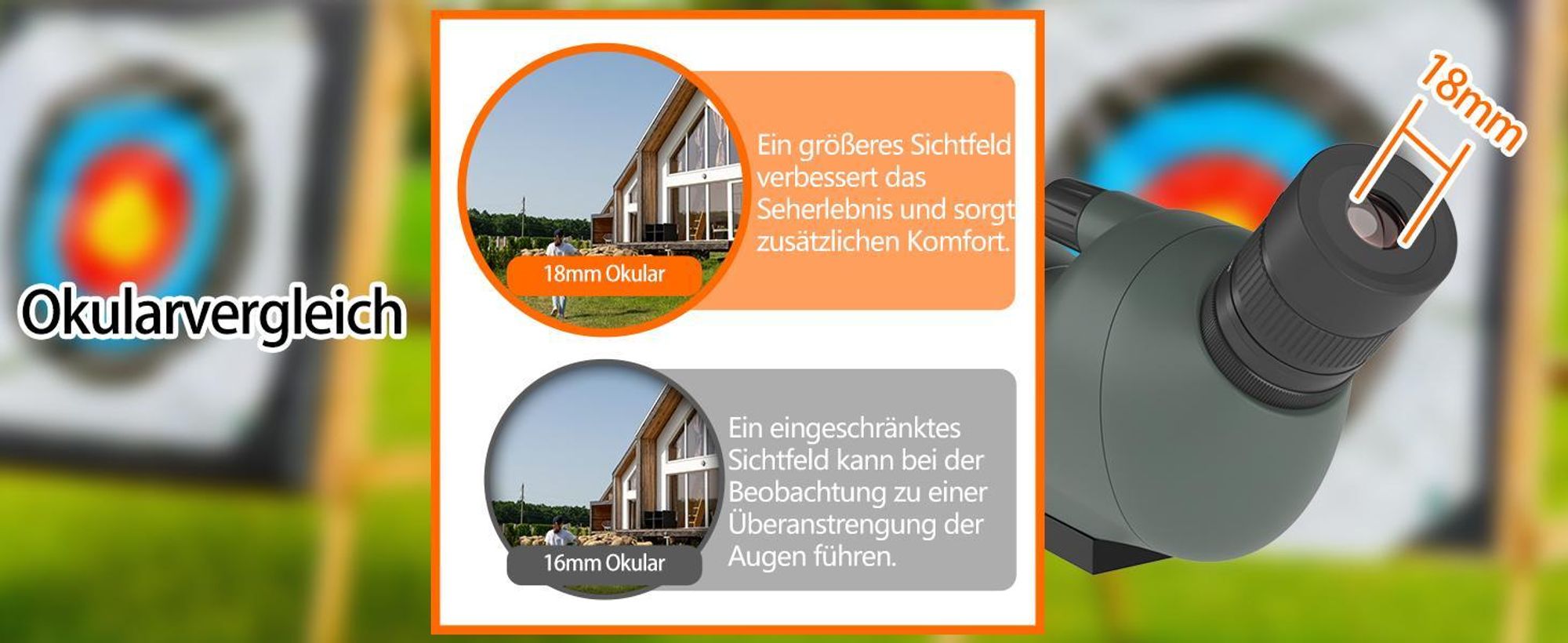Svbony SV28 Upgrade 20-60x80 Spektiv, mit Telefonadapter und Kamarastativ, HD FMC, Long Range Spotter Scope, für Vogelbeobachtung, Sportschützen