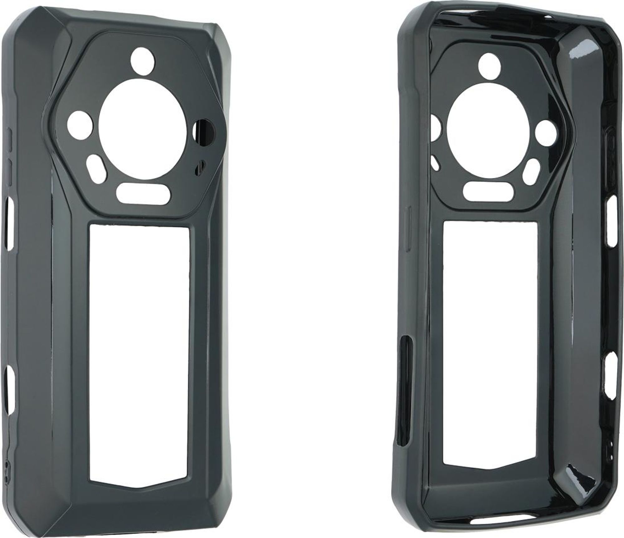 caseroxx Schutz-Hülle TPU-Hülle kompatibel mit Ulefone Armor 30 Pro, Gummi Handy Tasche schwarz  Bild 1