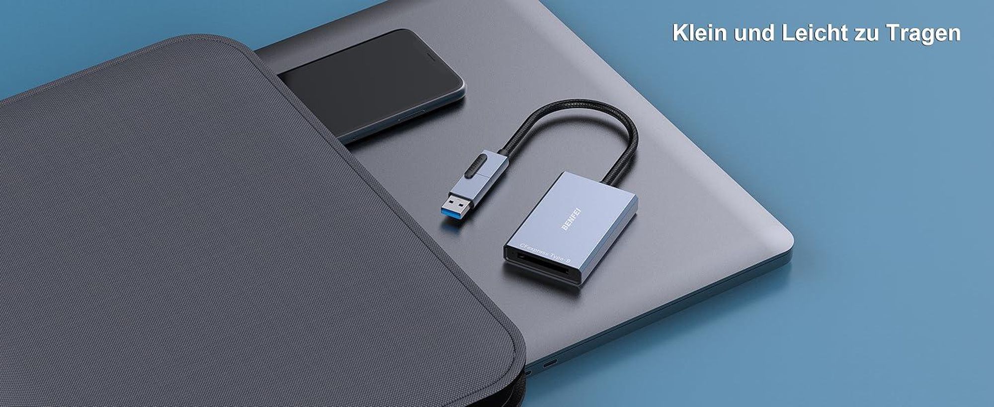 BENFEI Kartenlesegeräte CFexpress Typ B Kartenleser USB 3.2 10Gbps