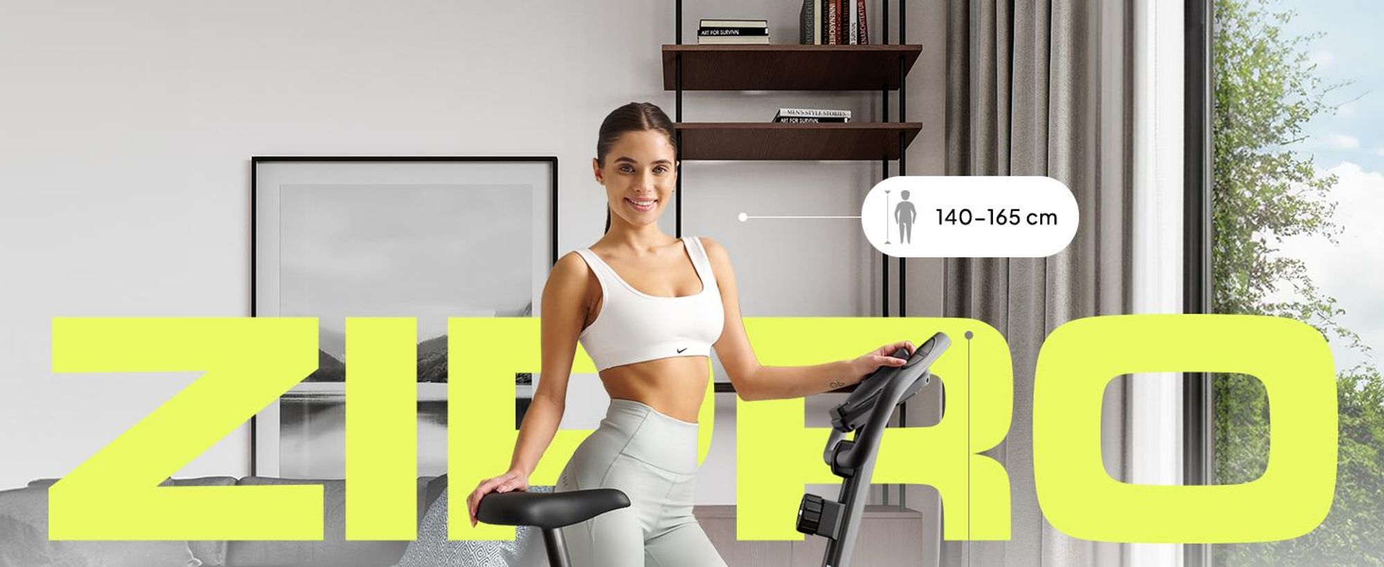 Zipro One S Heimtrainer Fahrrad für Zuhause Magnet Fahhrad bis 110 kg Magnete Exercise Bike Fitnessbike Fitness Fahrrad Hometrainer Cardio Fahrrad Computer Fitness Geräte Zuhause