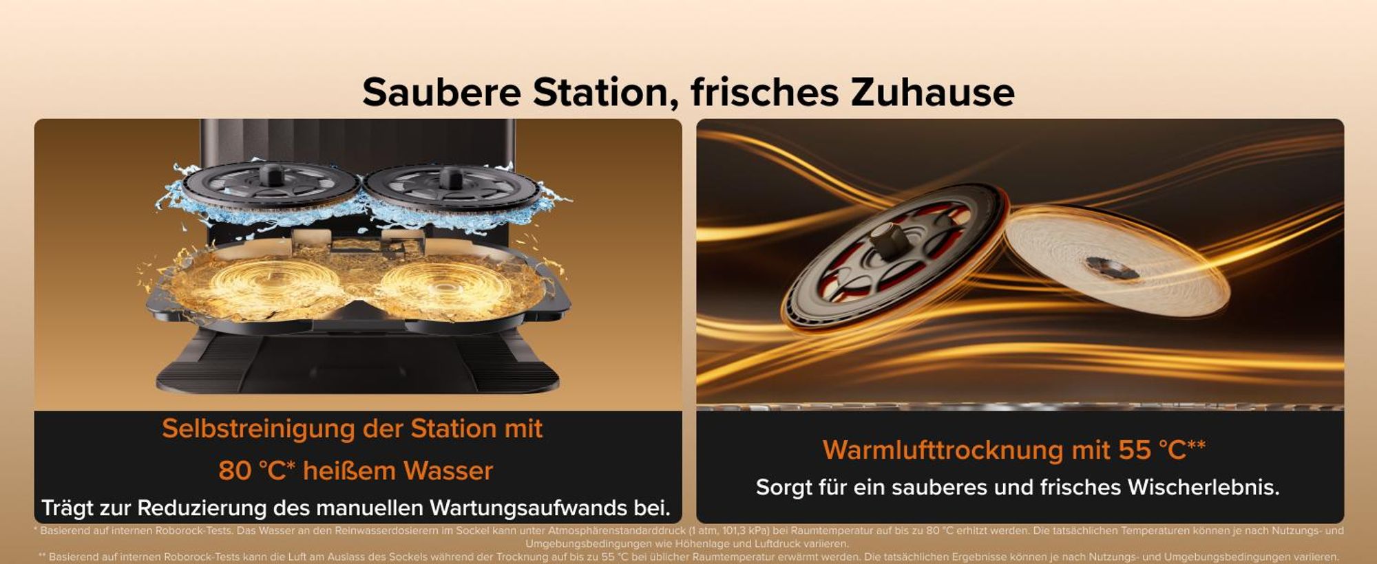Roborock Qrevo Edge 2 Staubsauger Roboter, 25.000 Pa Saugroboter mit Wischfunktion Wischmopp-Hebefunktion, 80 °C Moppwäsche mit heißem Wasser, Schwarz