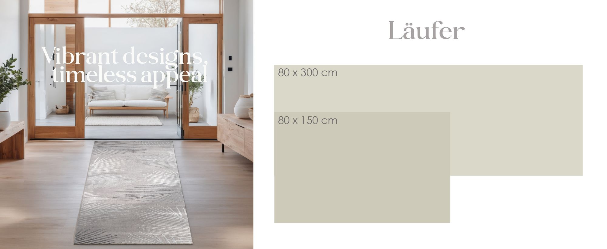 Teppich Wohnzimmer Kurzflor Blätter Floral Regenbogen Geometrisch Grösse 120x160 cm