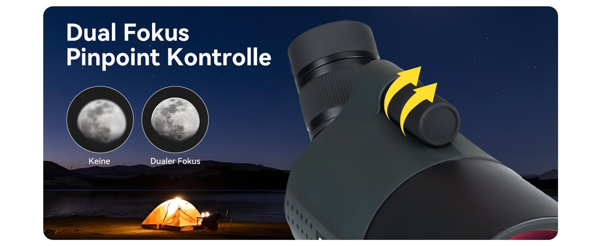Svbony SV41Pro Mak Spektiv, 28-84X80 HD FMC Dual Speed Fokus, Kompatibel mit WLAN Kamera SC001 Digiscoping, mit Stativ für Stargazing Vogelbeobachtung