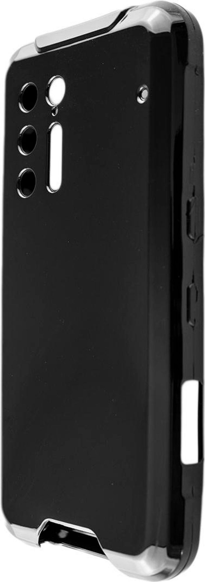 caseroxx Schutz-Hülle TPU-Hülle kompatibel mit Doogee S97 Pro, Gummi Handy Tasche schwarz Bild 3