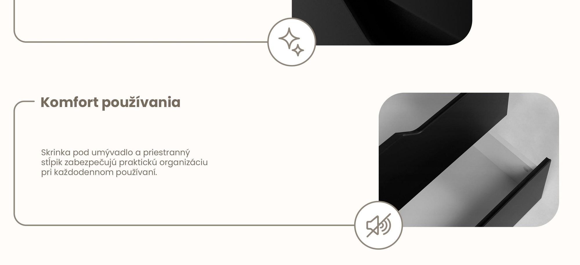 RODAN, moderná skrinka pod umývadlo, skrinka do kúpeľne, kúpeľňový nábytok, kúpeľňová skrinka