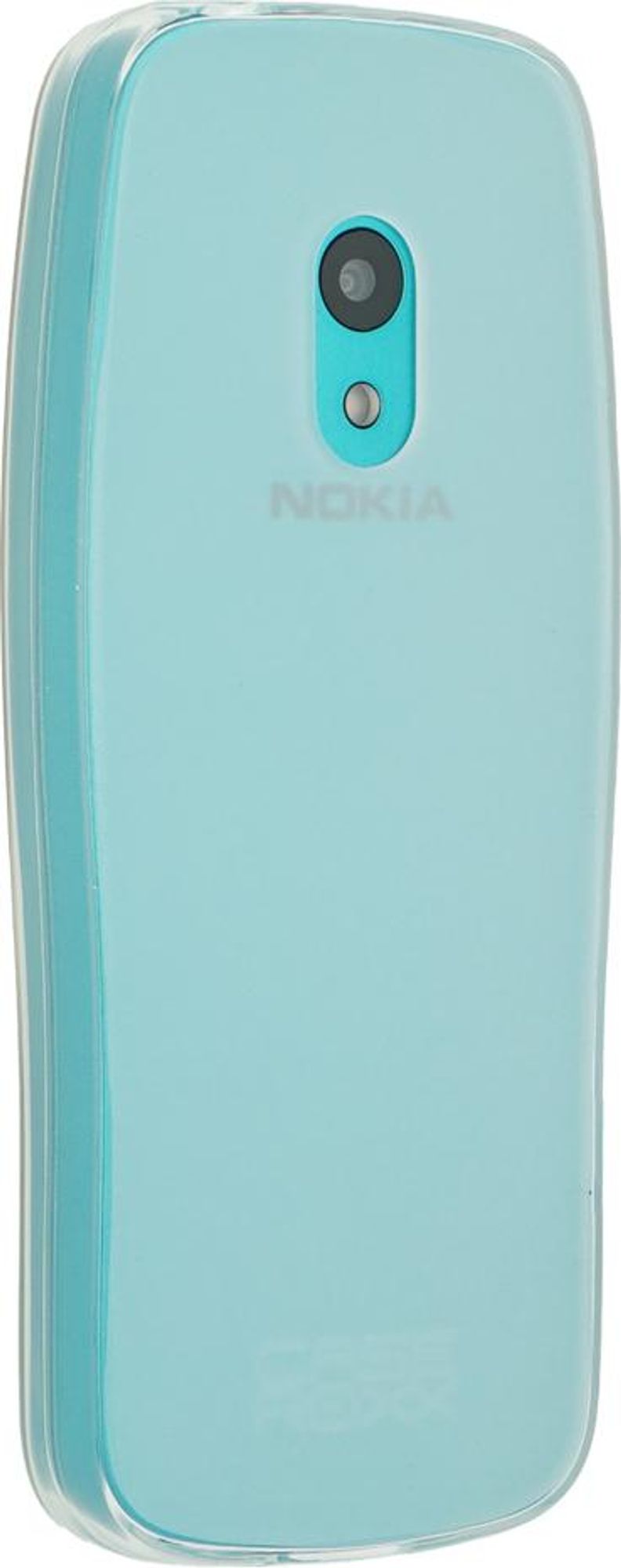 caseroxx Schutz-Hülle TPU-Hülle kompatibel mit Nokia 3210 (2024), Gummi Handy Tasche weiß-transparent Bild 5