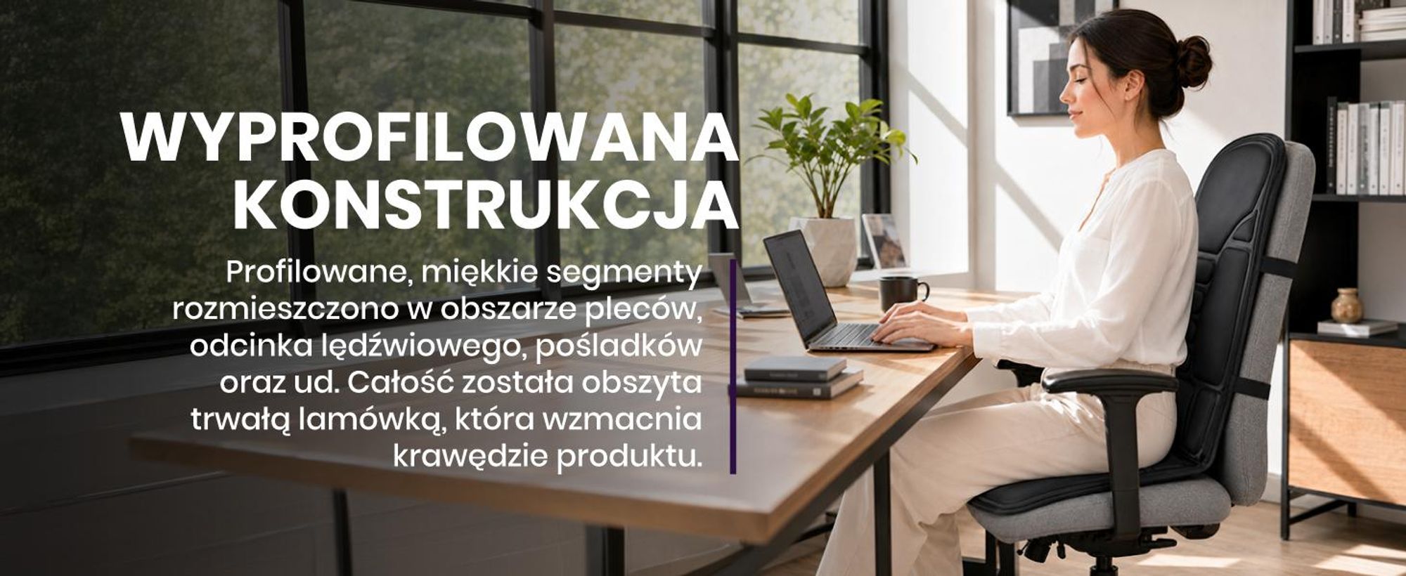Mata Masująca na Fotel do Samochodu do Masażu Wibracyjna Podgrzewana SeatVibe