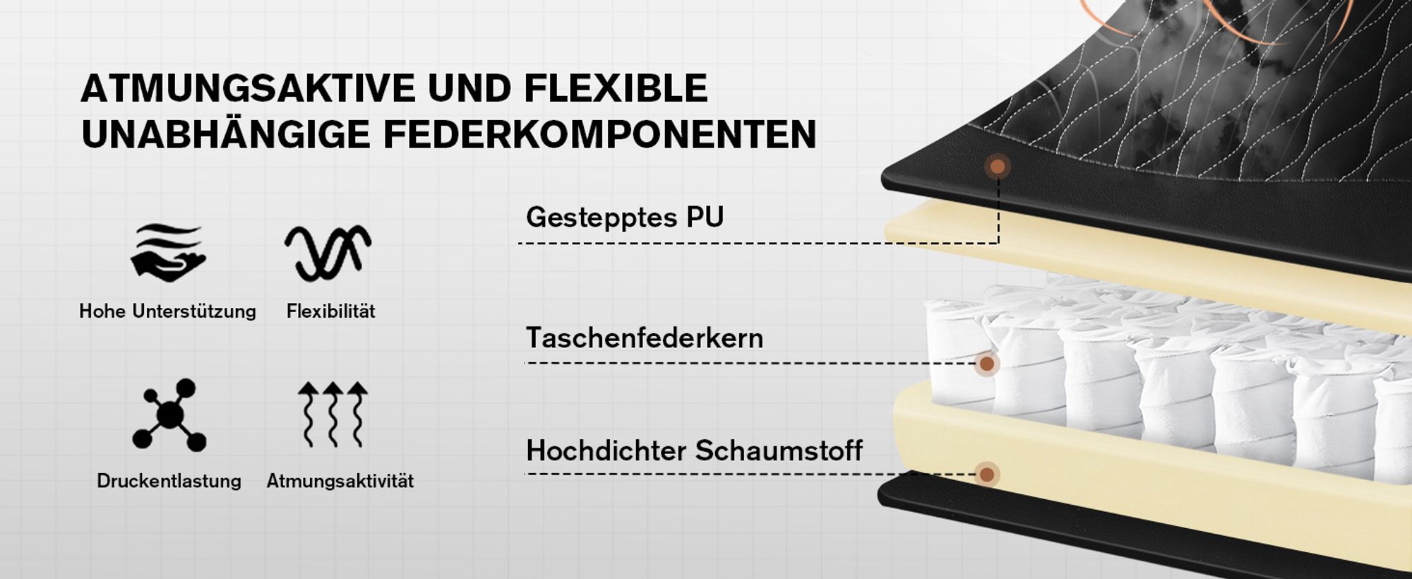 GTPLAYER Gaming-Stuhl Gamer Stuhl, Ergonomischer Bürostuhl mit Fußstütze, Gaming Sessel 150 kg Belastbarkeit, Kopfstütze und Lendenstütze braun