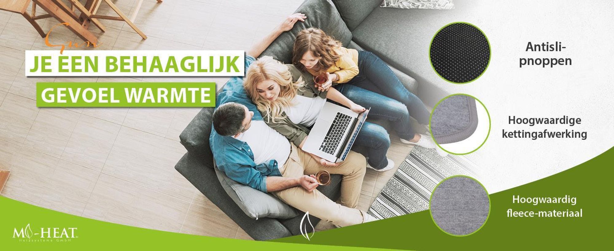 Verwarmingsmat voor onder tapijt, 180x280 cm. Verwarmingsmat, mobiele verwarming, voetverwarmer