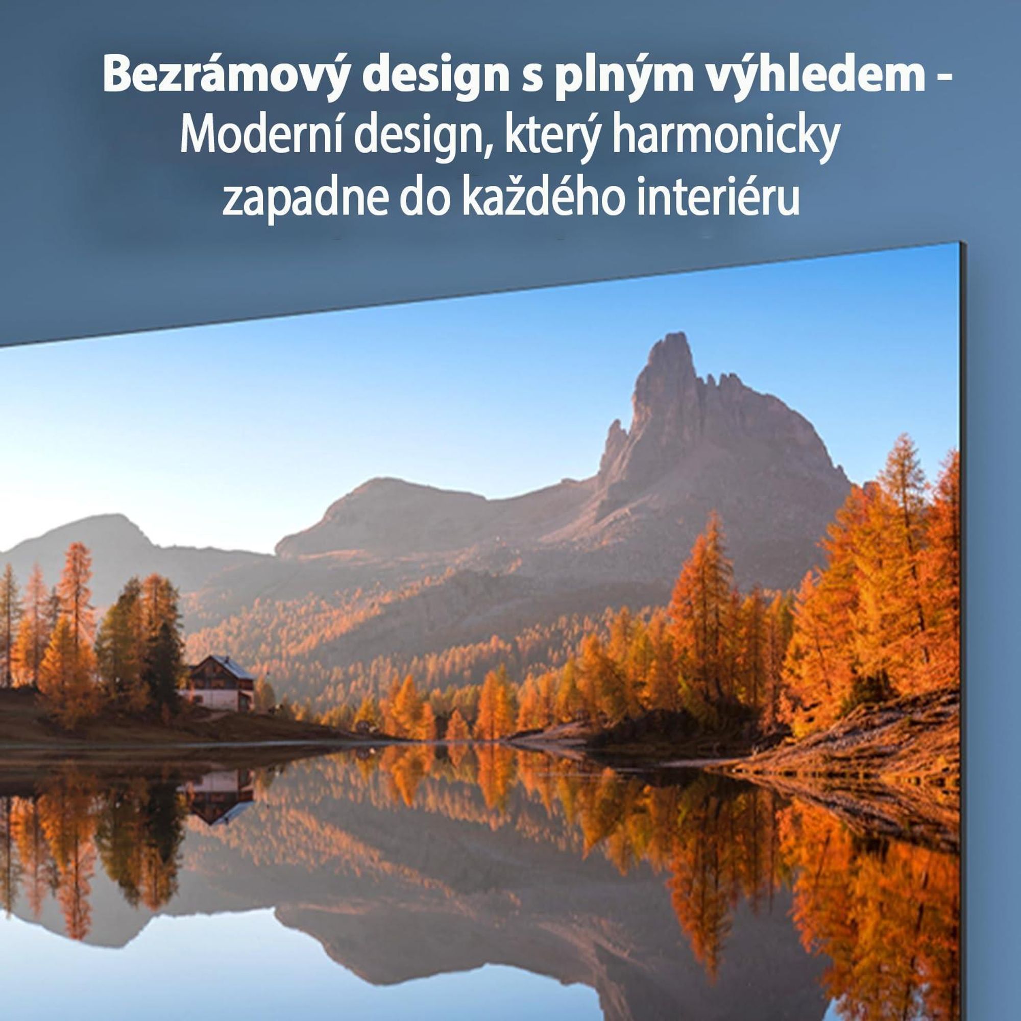 Hikers 43Z1 Televize Smart TV - 43 Palcová Obrazovka Rozlišení FHD 1920*1080 Kompatibilní Androidem Kvalita Zvuku Dolby Atmos - Černá