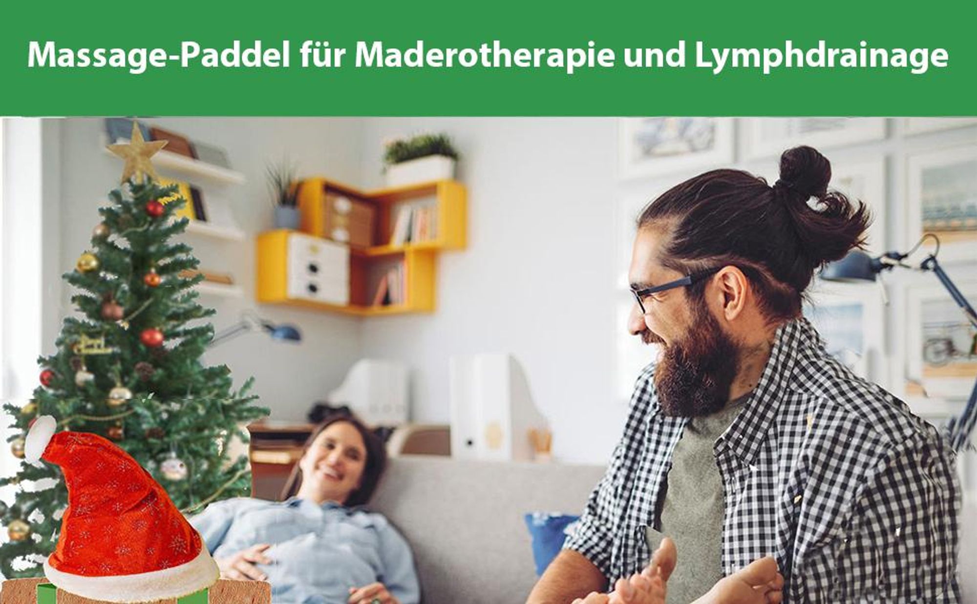 Perfekt-Schlafen24® 11-in-1 Massagegerät Set – Ganzkörper-Massagetool aus Holz, Anti-Cellulite & Wellness-Massage für Rücken, Nacken, Beine & Arme