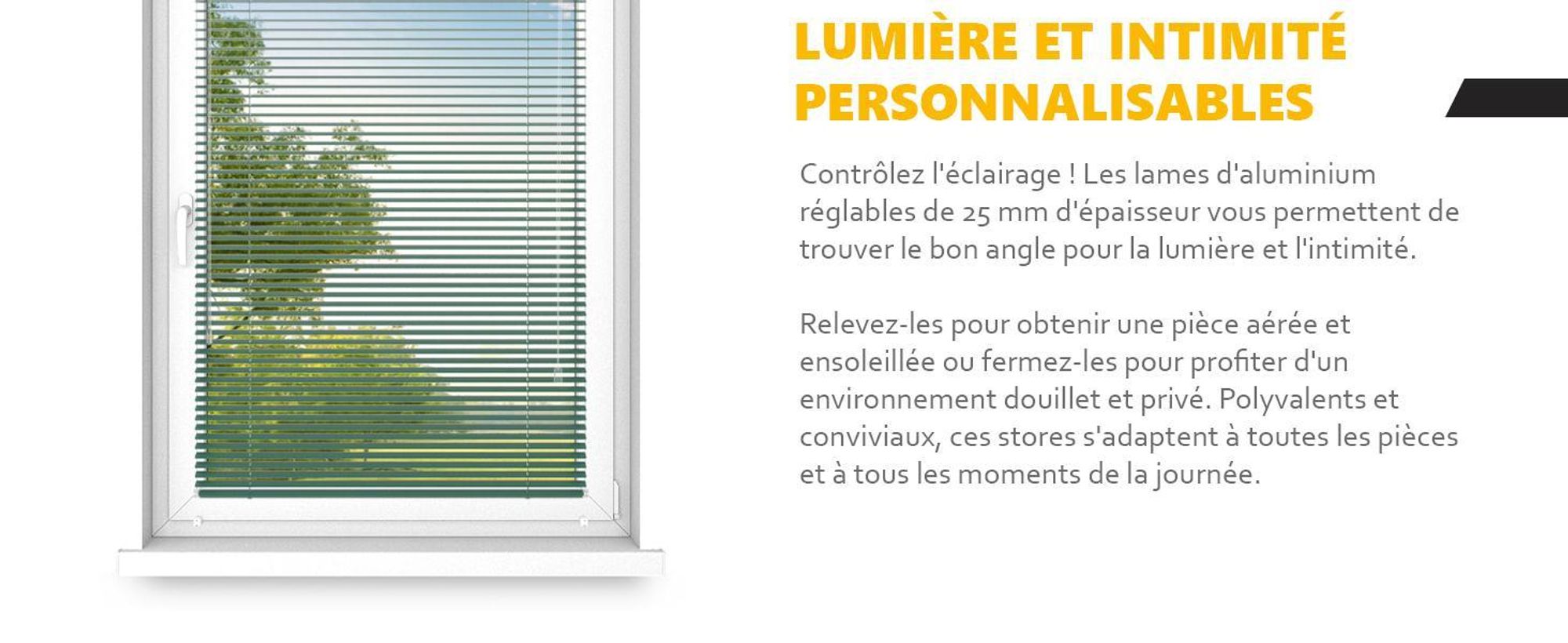 time4blinds – Store Occultant sans Percage – Store Enrouleur – Adhésive, Cassette Aluminium – Brillance Blanche, Gauche, 900x1200