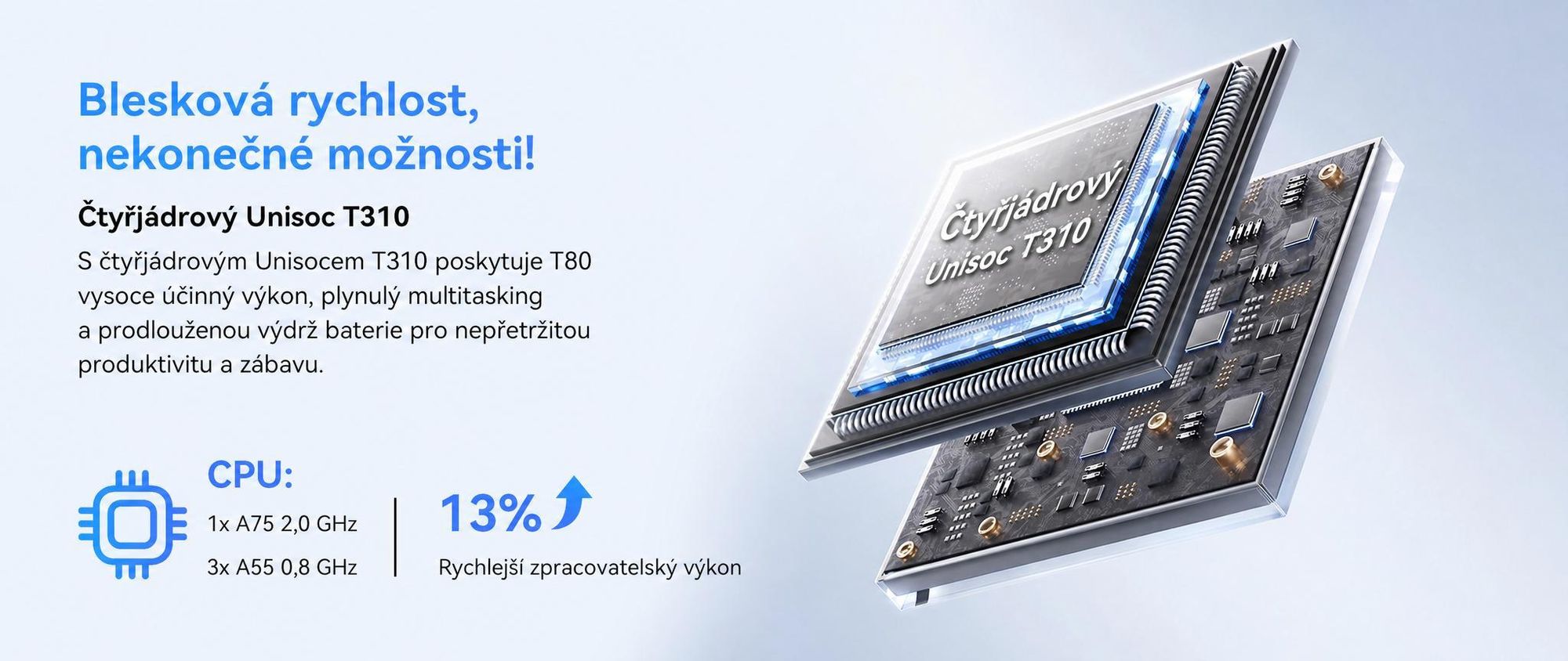 TABWEE T80 Tablet 10.5 Zoll,Android 16, 64GB ROM, 1280 x 800 pixel, 6000mAh Akku, 5MP Kamera, 5G WiFi, Bluetooth,Gemini AI Tablet