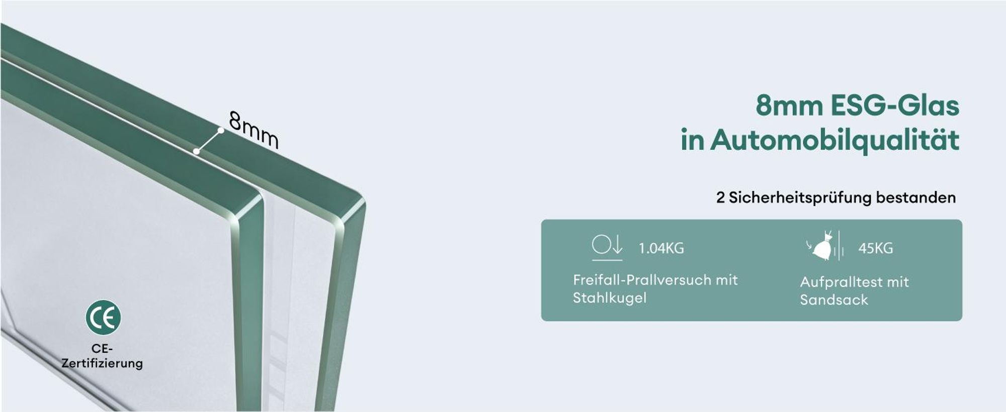 Mai & Mai Glasschiebetür komplettset softclose Zimmertür Matt Schwarz, BxH: 90x205cm 8mm ESG-Sicherheitsglas, Schiebetür Glas gebürstet Muranino-001