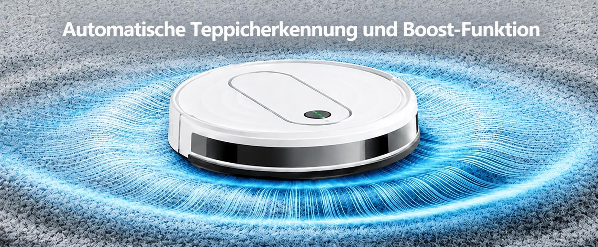 Laresar P10 Saugroboter 8000 Pa, 3-in-1 Reinigung, Teppich-Booster, Bis zu 120 Minuten, HEPA-Filter, 3 Modi, Fernbedienung, App- und Sprachsteuerung