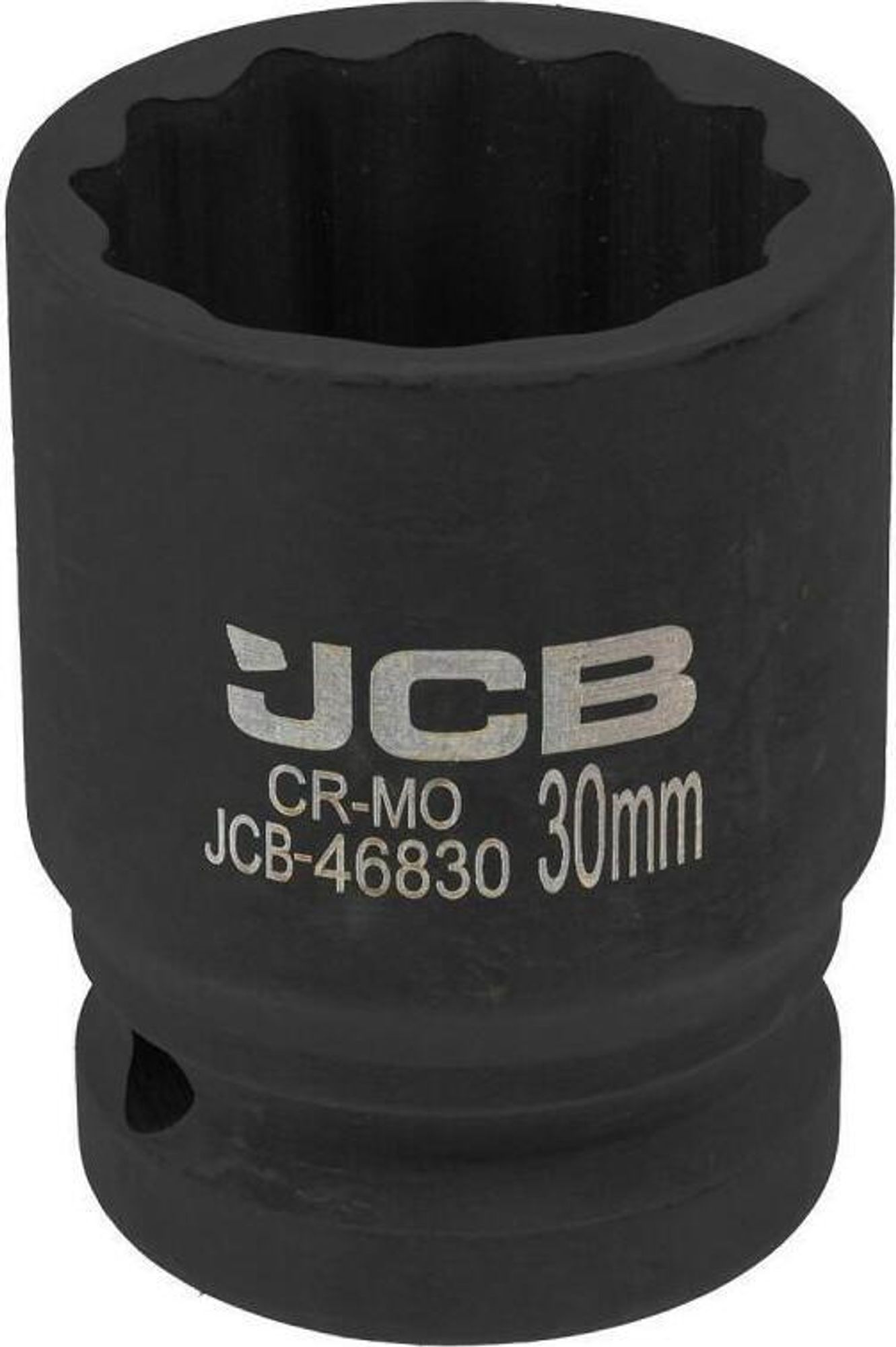 JCB | Schlagschraubereinsatz, 3/4", 30 mm, 12-fach, Schlagschrauber Nuss, Kraftnuss, Steckschlüssel Einsatz